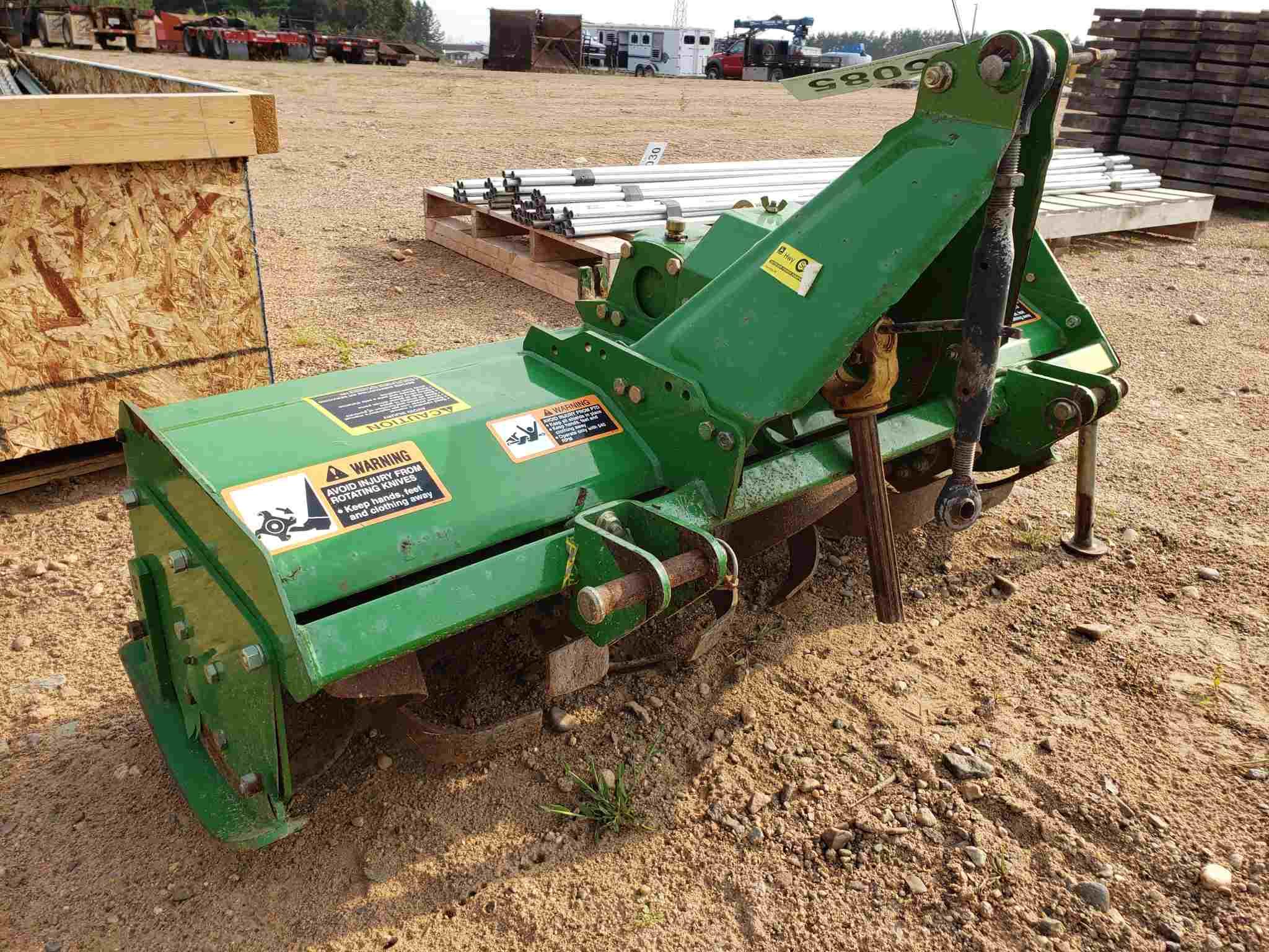 John Deere 647 48" 3pt Pto Rotary Tiller