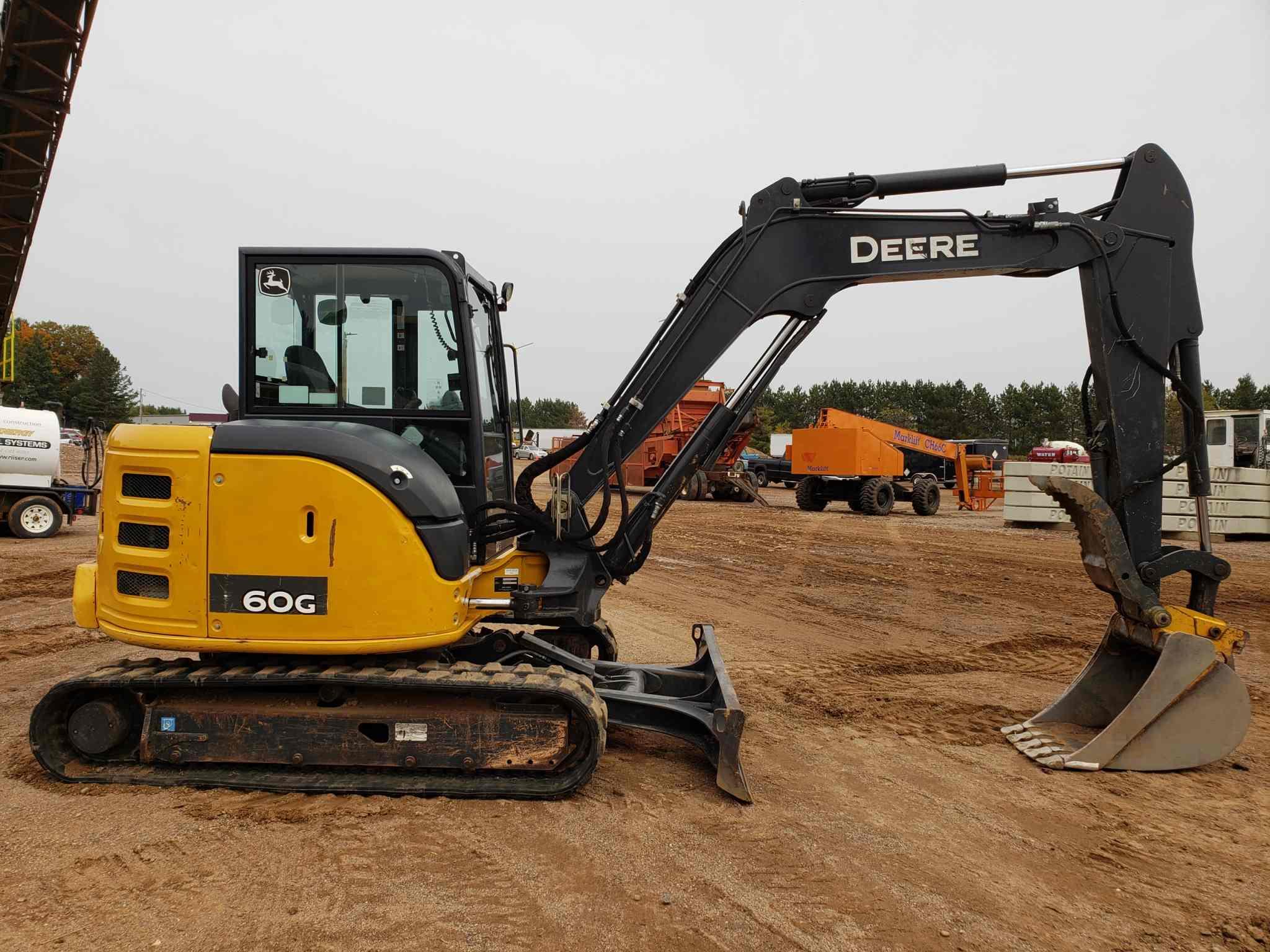 2016 Deere 60g Mini Excavator