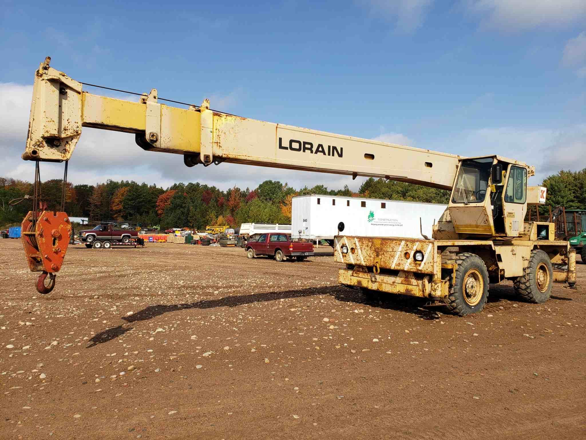 Koehring Lorain Lrt-220 20-ton Crane