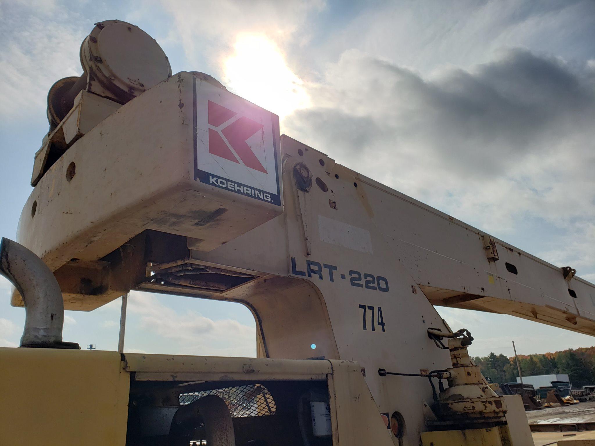 Koehring Lorain Lrt-220 20-ton Crane