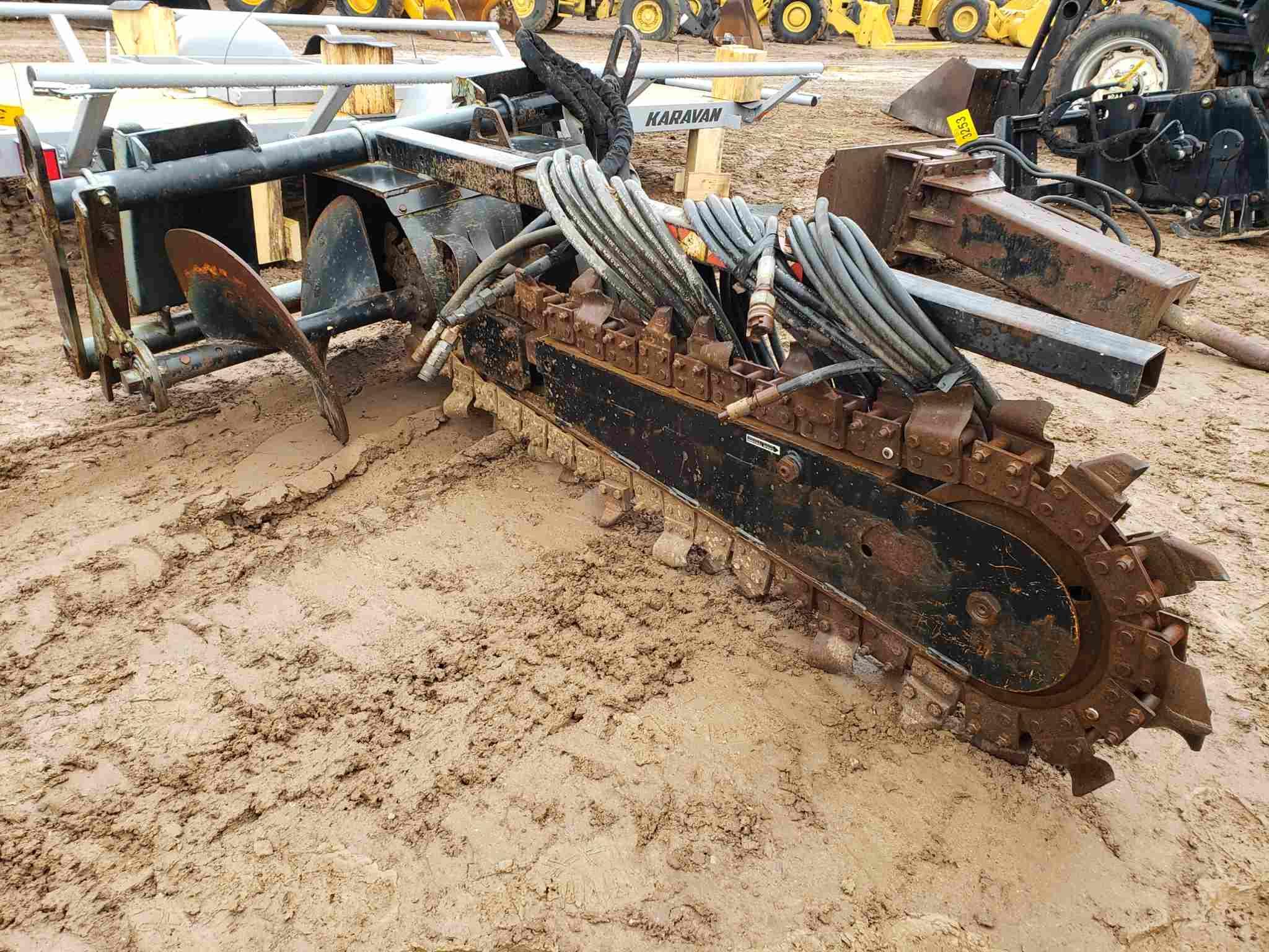 Ditch Witch Skid Steer Trencher