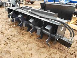 Jct Skid Steer Rototiller Attachment-approx 6'