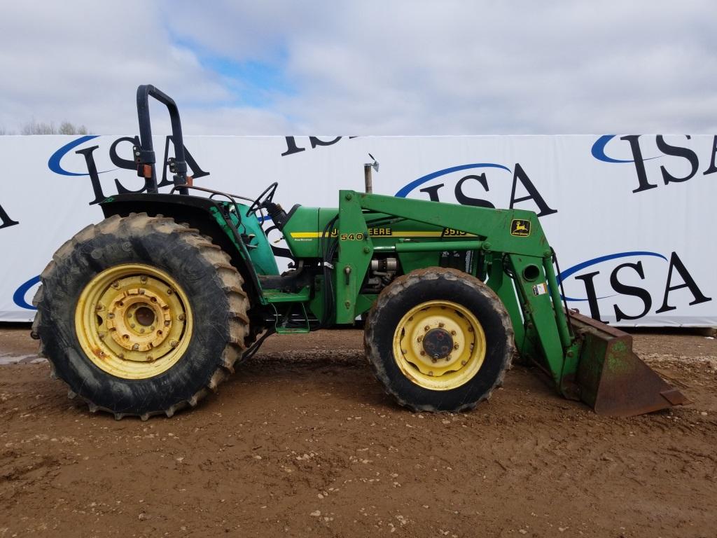 1998 John Deere 5510 Loader Tractor