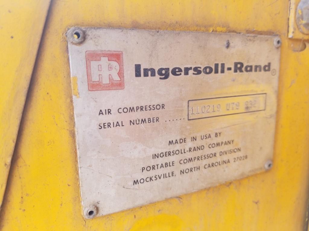 Ingersoll Rand P185 Air Compressor