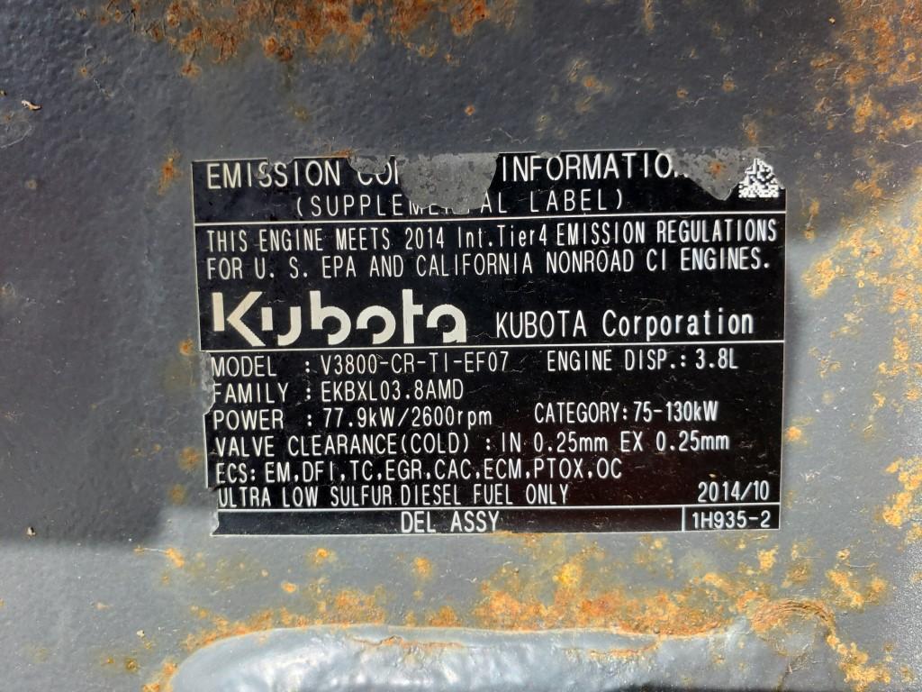 2016 Kubota M9960 Tractor