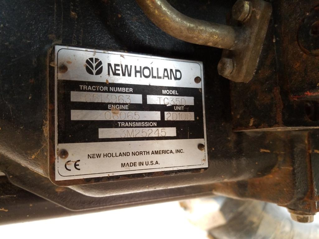 New Holland Tc 35d Tractor