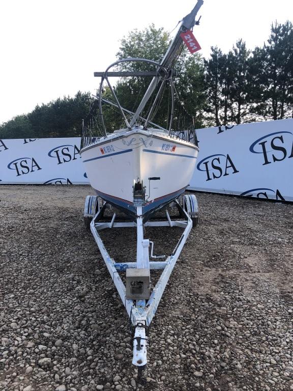 1975 Canyon Bay Boatworks Chrysler 22ft Sailboat