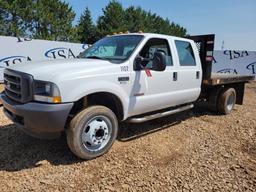 2004 Ford F550 Flatbed Truck