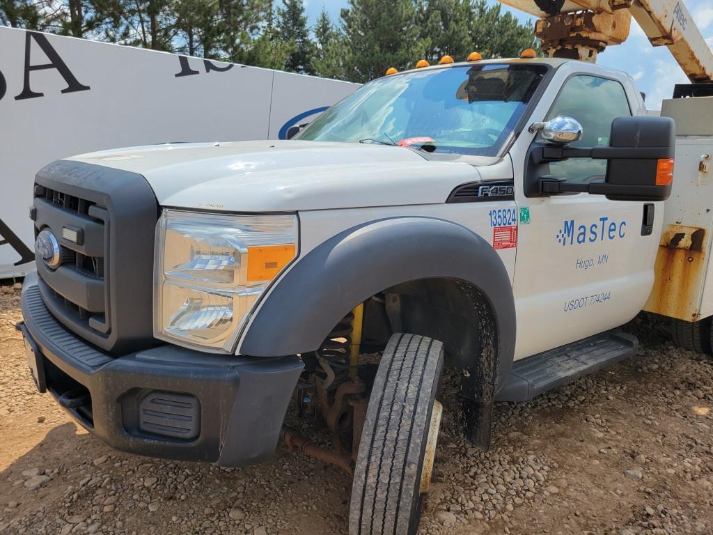 2012 Ford F450 Bucket Truck