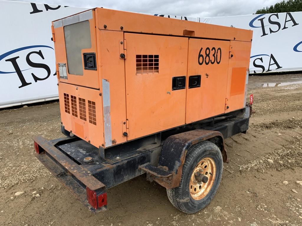 Whisperwatt Dca-25ssiu Diesel Powered 25 Kva Gen