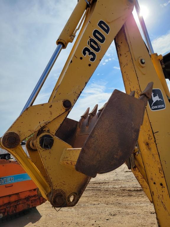 1996 Deere 300d 4x4 Tractor Loader Backhoe