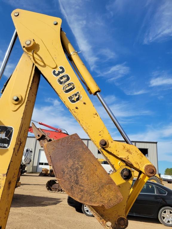 1996 Deere 300d 4x4 Tractor Loader Backhoe