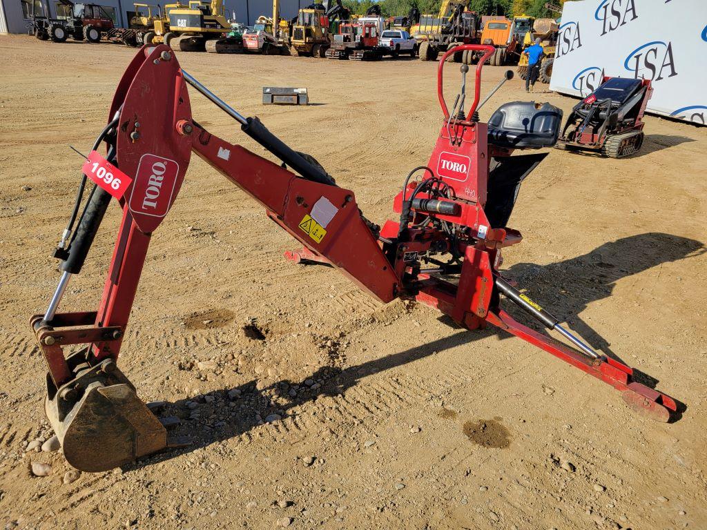 Backhoe Attachment For Toro Dingo