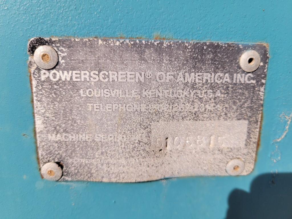 Powerscreen Commander 510 Self Contained Screener