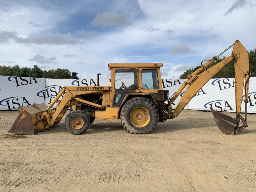 Ford 7500 Tractor Backhoe