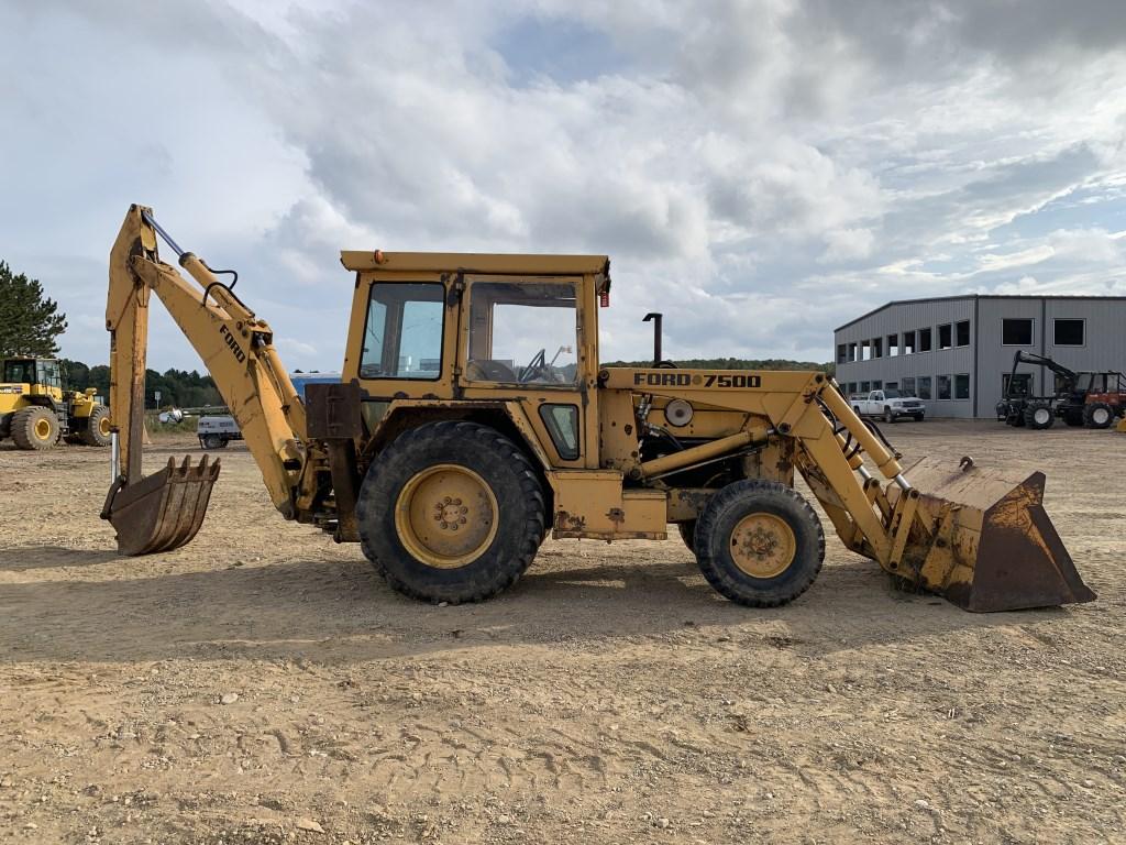 Ford 7500 Tractor Backhoe