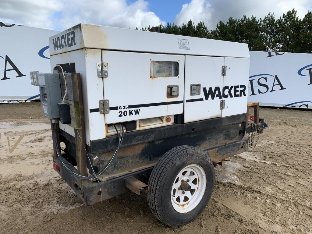 Wacker G25 20kw Generator