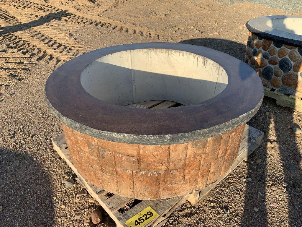 Decorative Concrete Fire Ring/planter