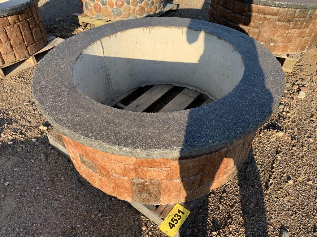 Decorative Concrete Fire Ring/planter