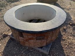 Decorative Concrete Fire Ring/planter