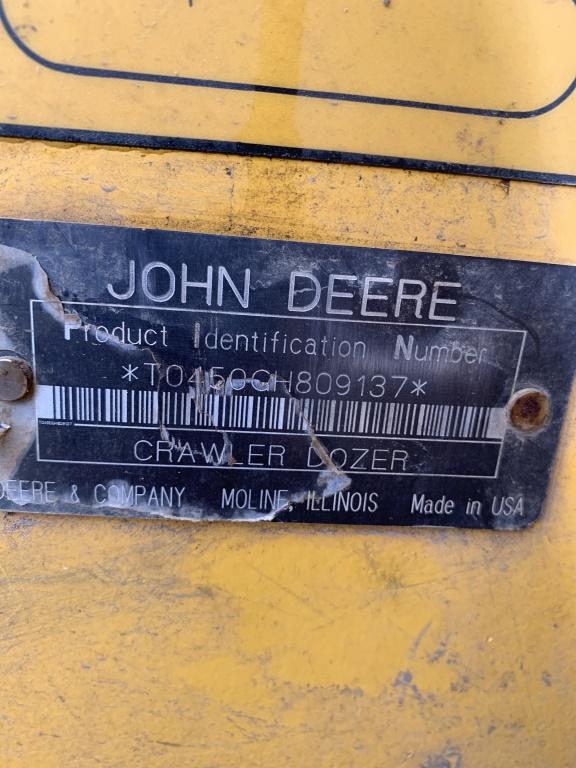 1995 John Deere 450g Lgp Series Iv