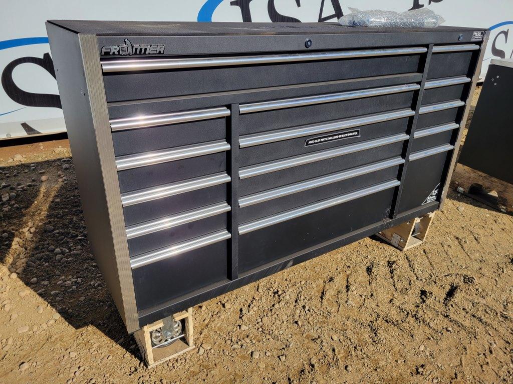 Unused Frontier 16-drawer Rolling Tool Chest