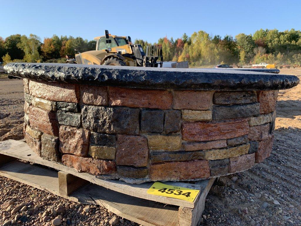 Decorative Concrete Fire Ring/planter