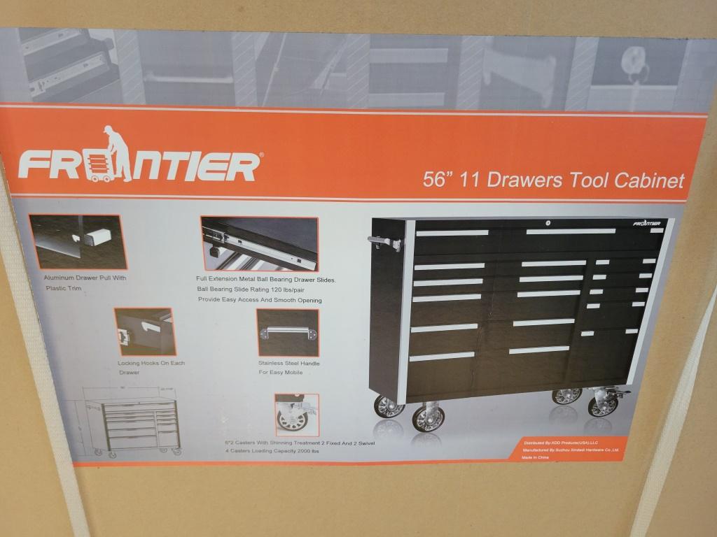 Unused Frontier 11-drawer Rolling Tool Chest