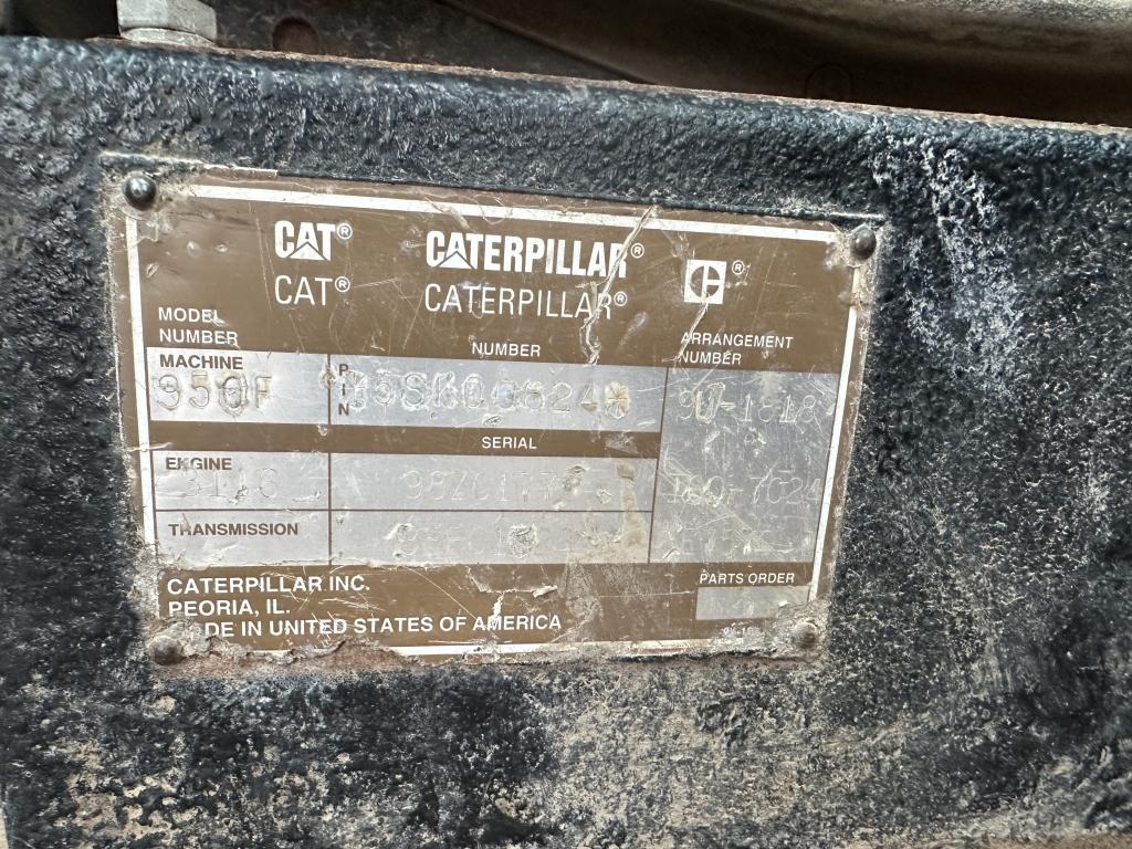 Caterpillar 950f Wheel Loader