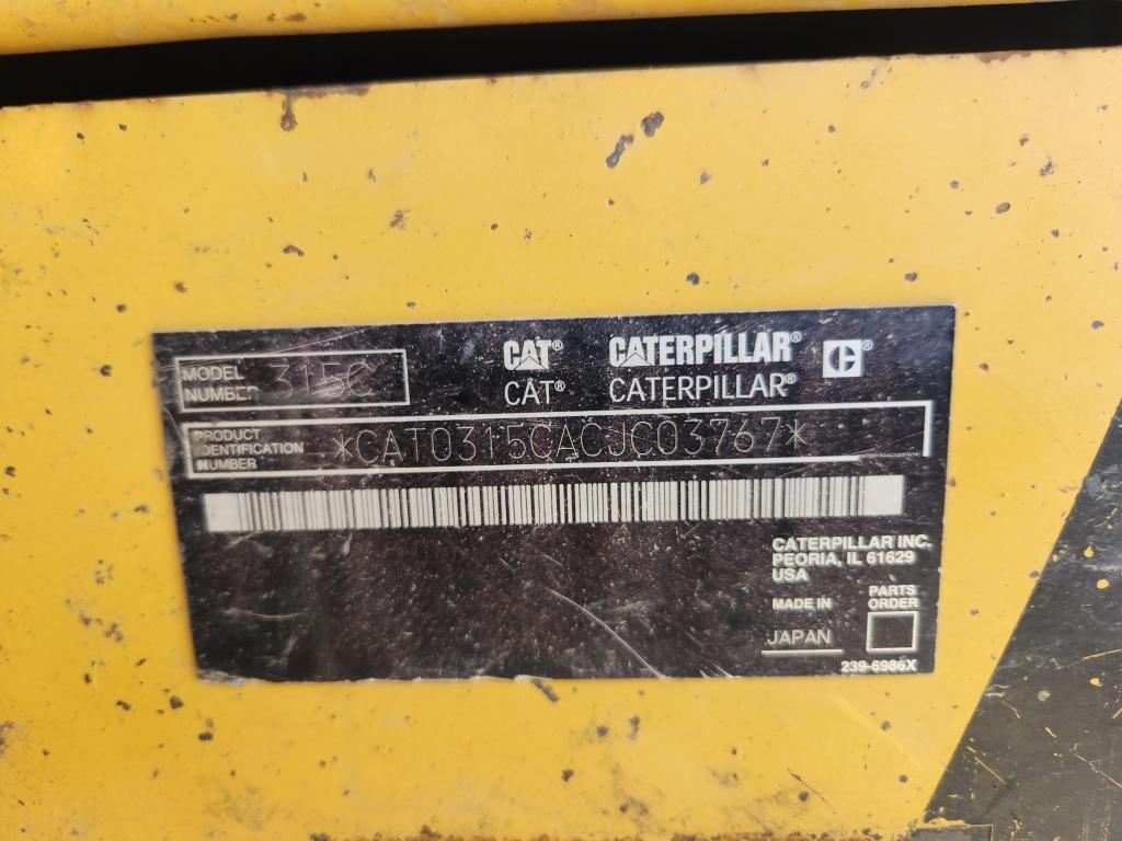 2006 Cat 315cl Excavator