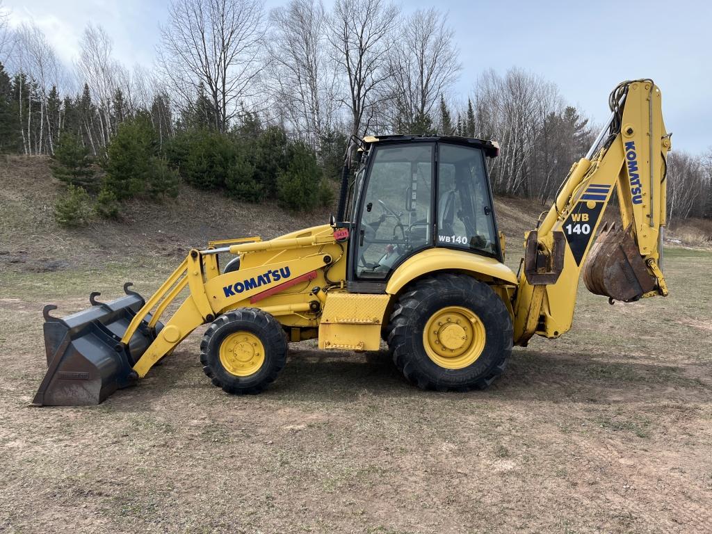 Komatsu Wb140 Backhoe