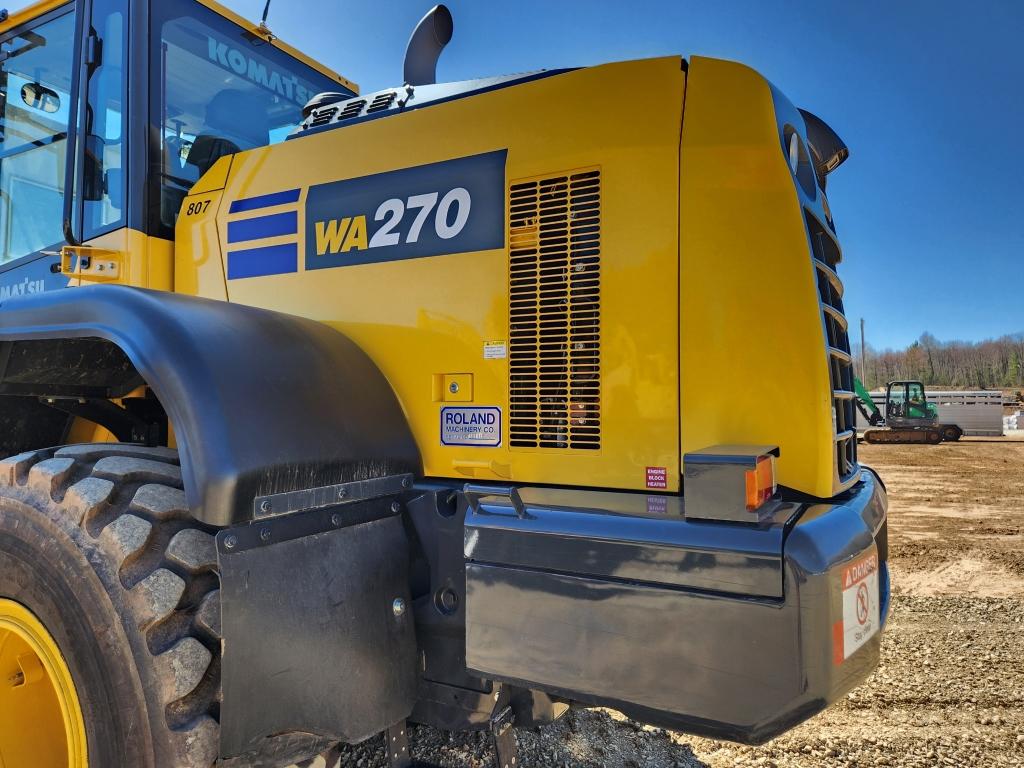 2023 Komatsu Wa270-8 Wheel Loader