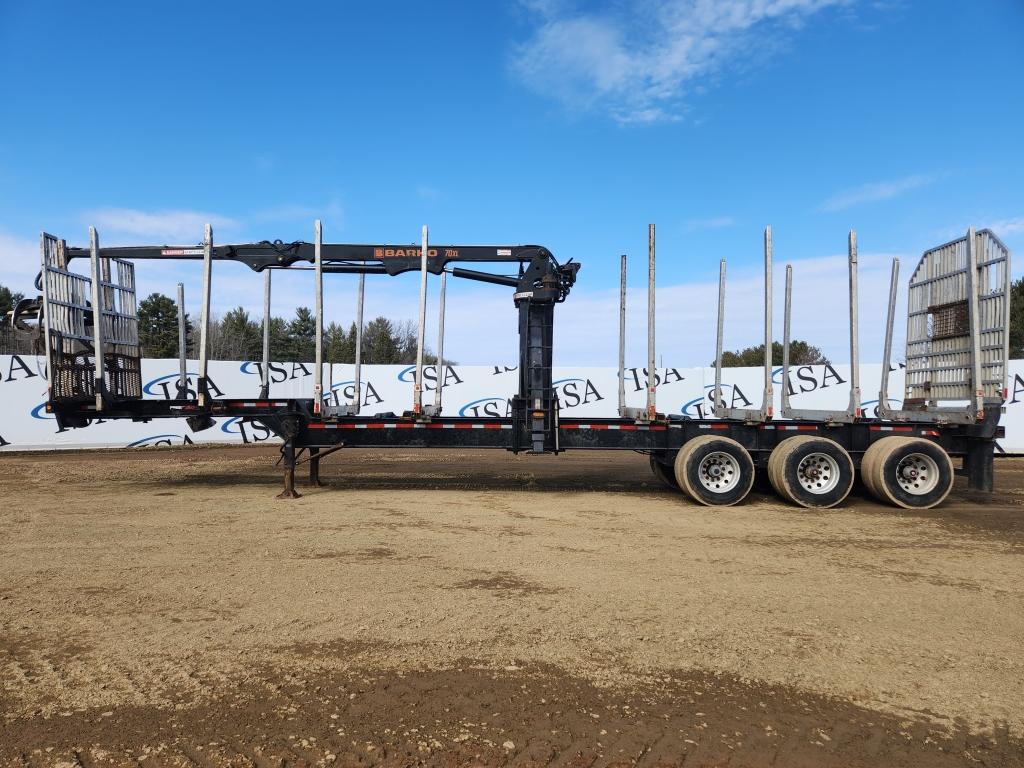 2009 Great Lakes Log Loader Crib Trailer