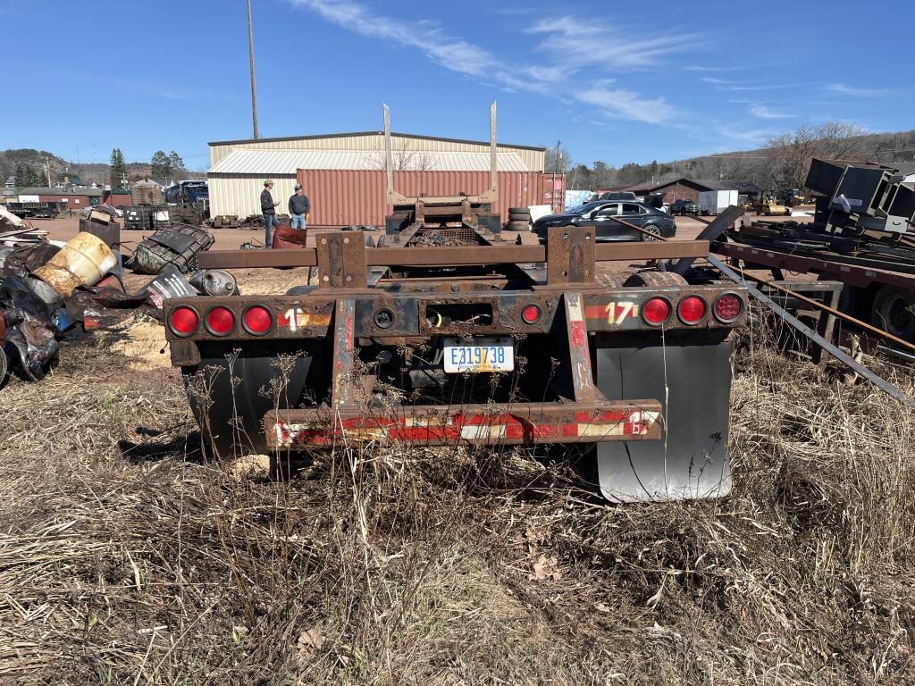 2012 Savage Trailers Ct39ar Log Trailer