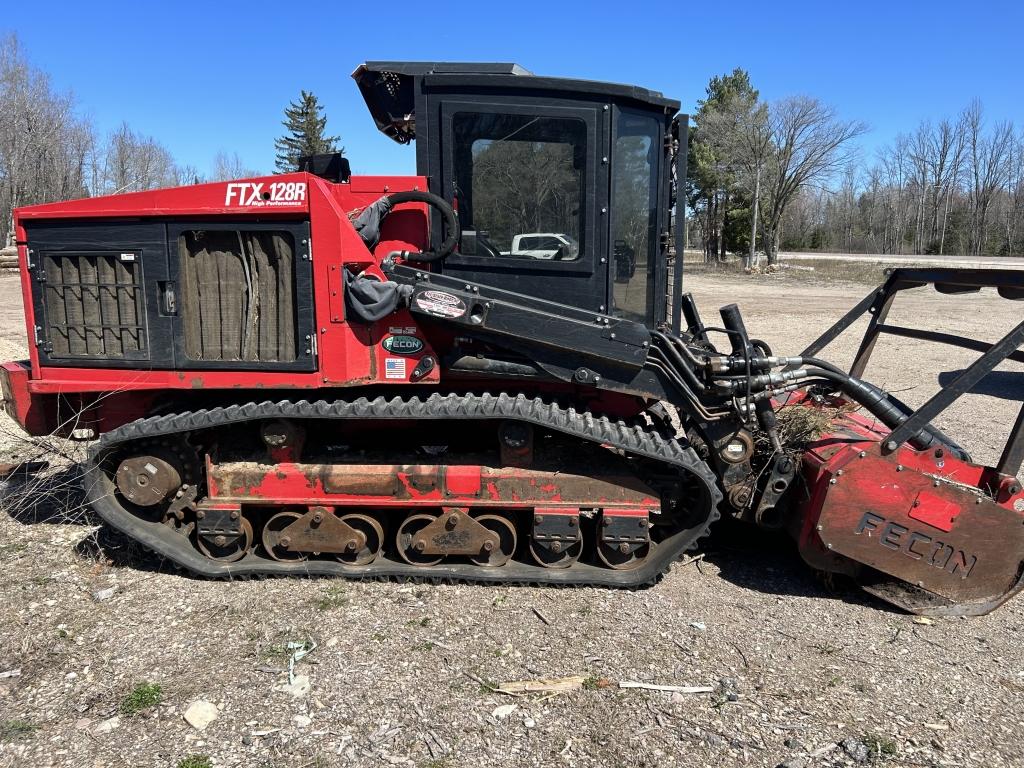 2017 Fecon Ftx 128r Forestry Mulcher