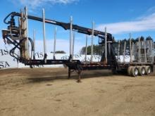 2009 Great Lakes Log Loader Crib Trailer