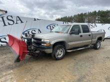 2002 Chevrolet 2500 4x4 Pickup Truck