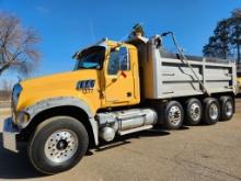 2011 Mack Gu713 Quad Axle Dump Truck