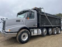 2016 Volvo Vhd Quad Axle Dump Truck