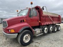 2005 Sterling Lt 9513 Quad Axle Dump Truck