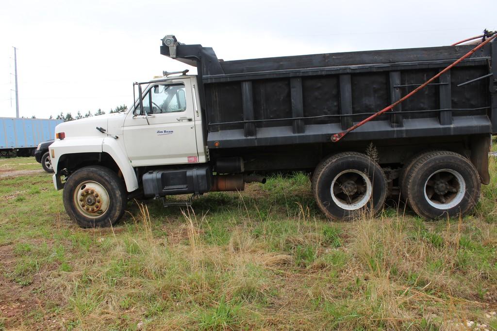 1987 Ford Tandem Dump Truck