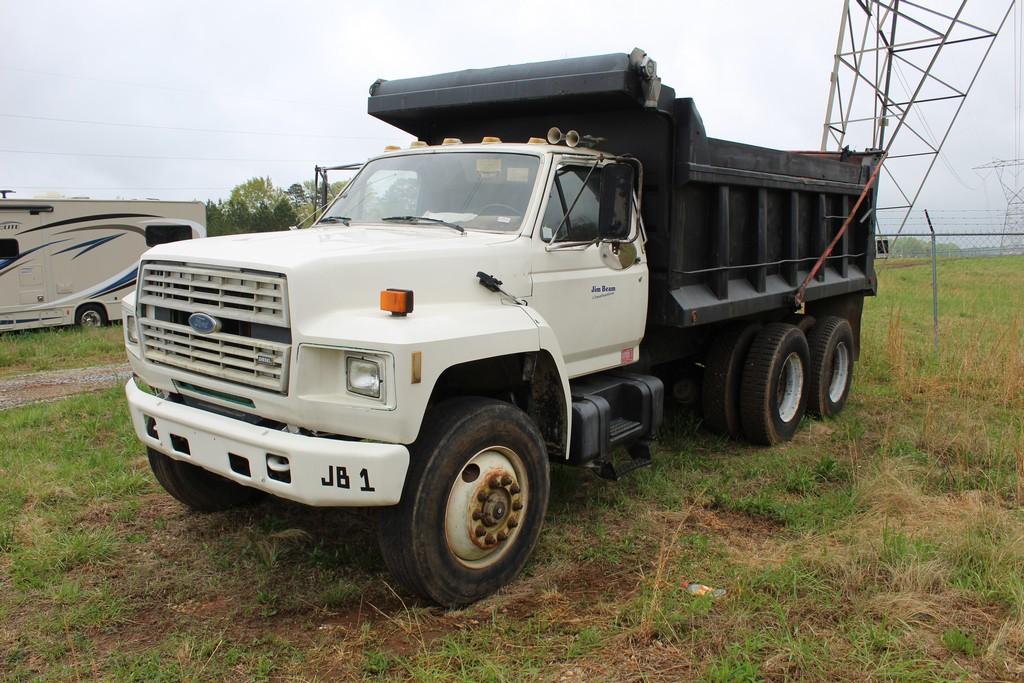 1987 Ford Tandem Dump Truck