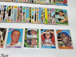 lot of (436) 1966 TOPPS baseball cards Partial Set, 436 cards of 598, 118 Mid series numbers, -25 Hi