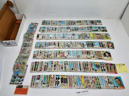 lot of (716) 1966 TOPPS baseball cards, incl some dups, VG to NM, avg is EX, 586 Series 1 numbers, 8