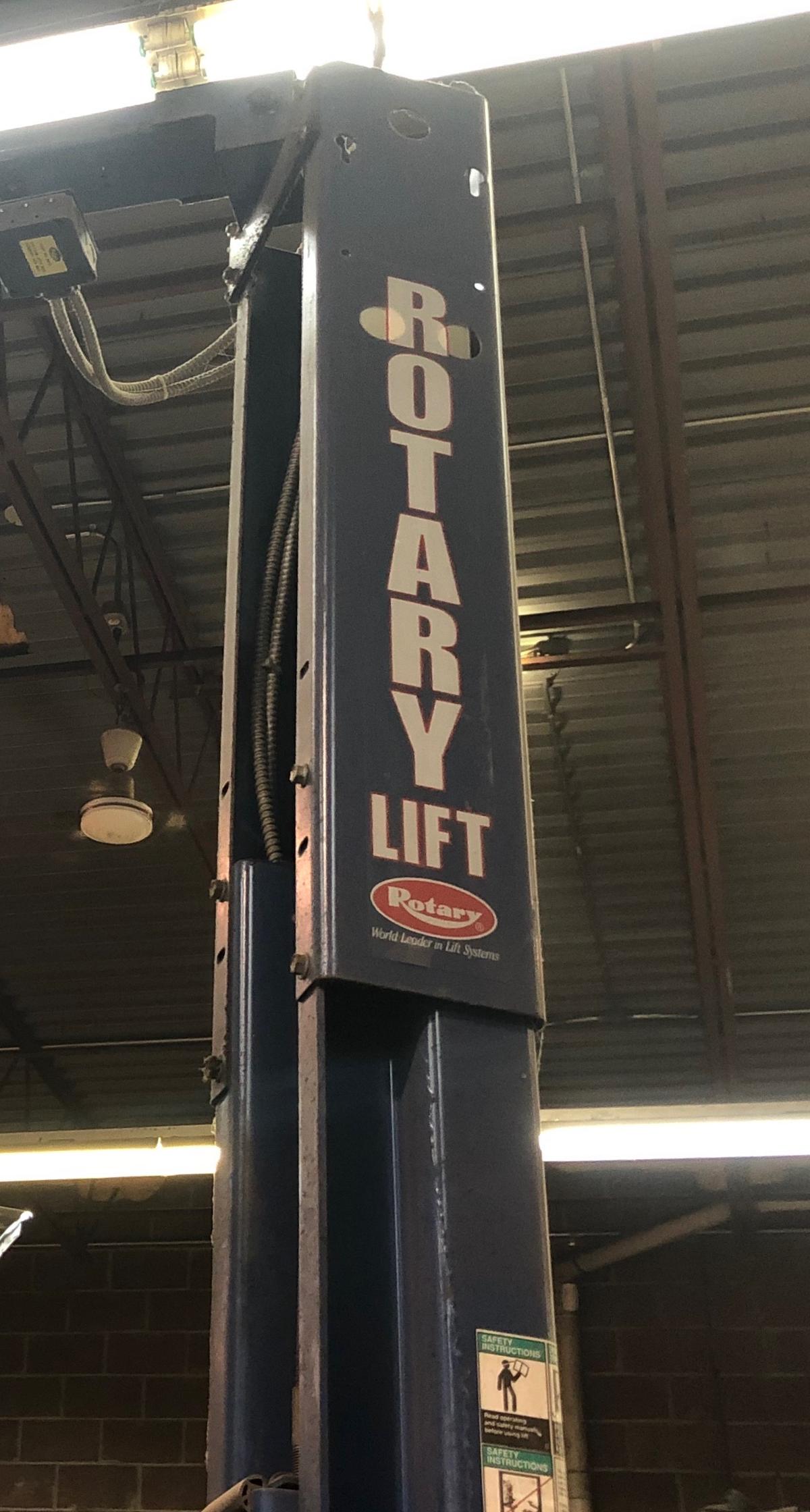 ROTARY LIFT SP0A9, 9000 LB SHOP HOIST