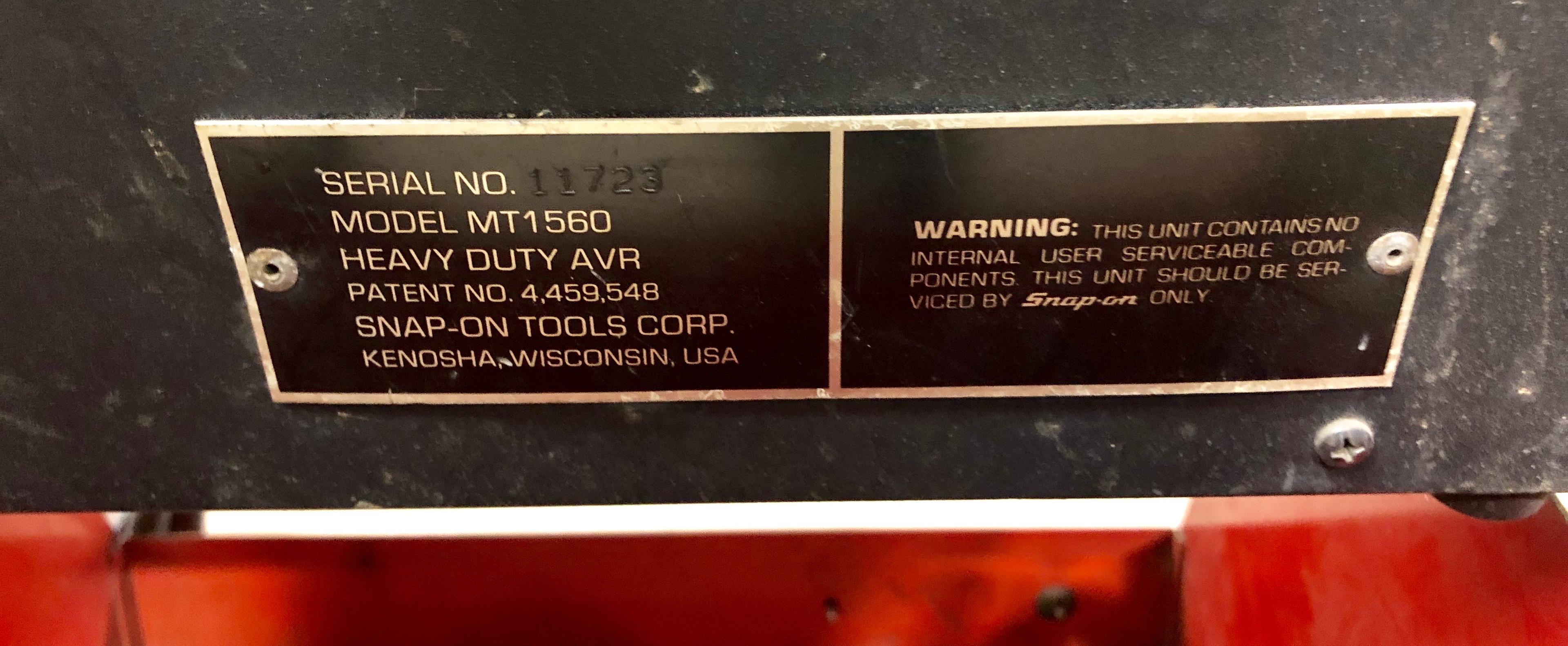 SNAP-ON MT1560 BATTERY CHARGER/TESTER