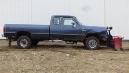 1993 Blue Dodge 250 Power Ram