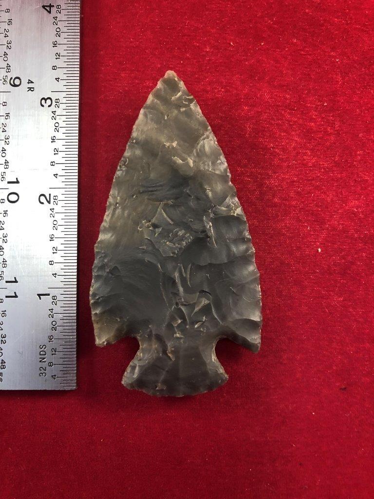 HOPEWELL     INDIAN ARTIFACT ARROWHEAD