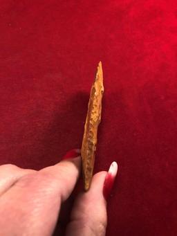 CLOVIS     INDIAN ARTIFACT ARROWHEAD