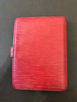 Louis Vuitton Agenda/Notepad Holder - Red